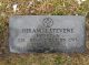 Headstone - Hiram J. Stevens